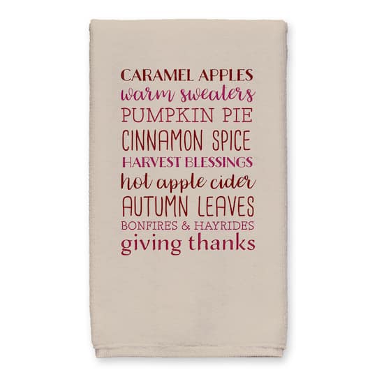 Fall Sentiments Tea Towel Set